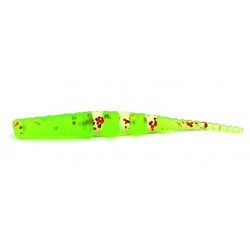 Приманка силіконова на хижака, Taipan Playstick, 2,0 дюйми, 20шт/уп, колір №08 Green neon